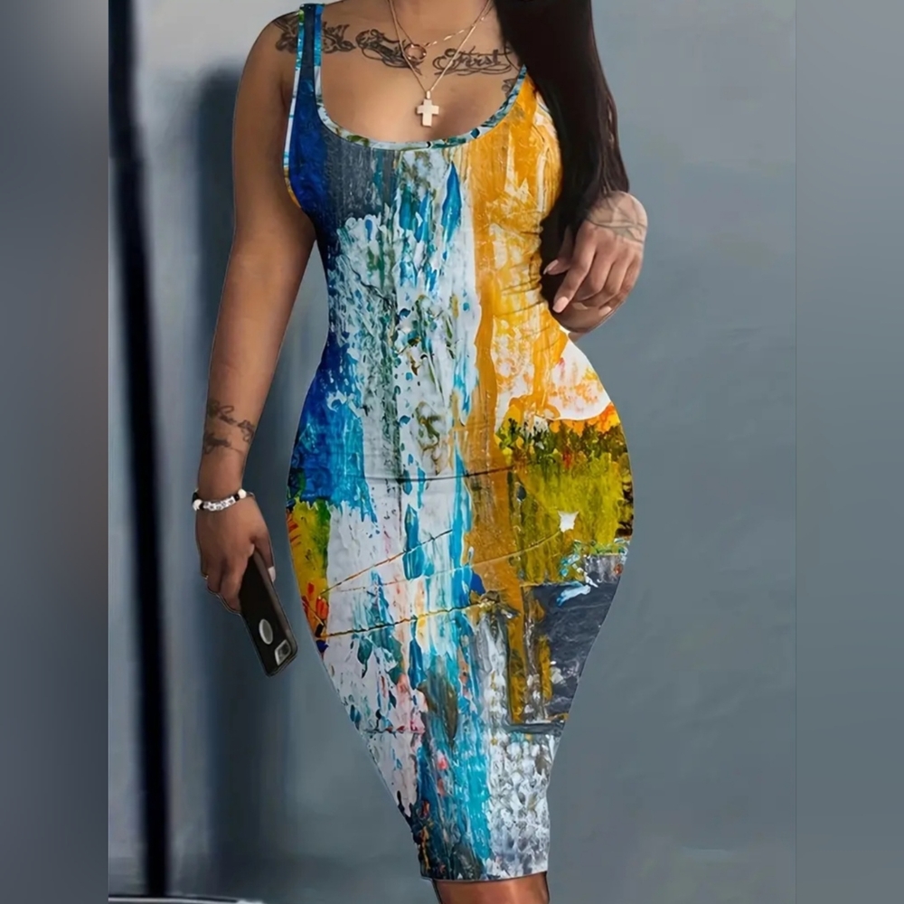 Plus, Size Casual Dress